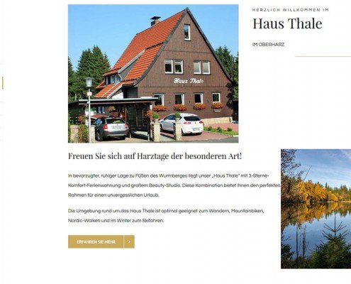 Haus Thale Harz in Braunlage