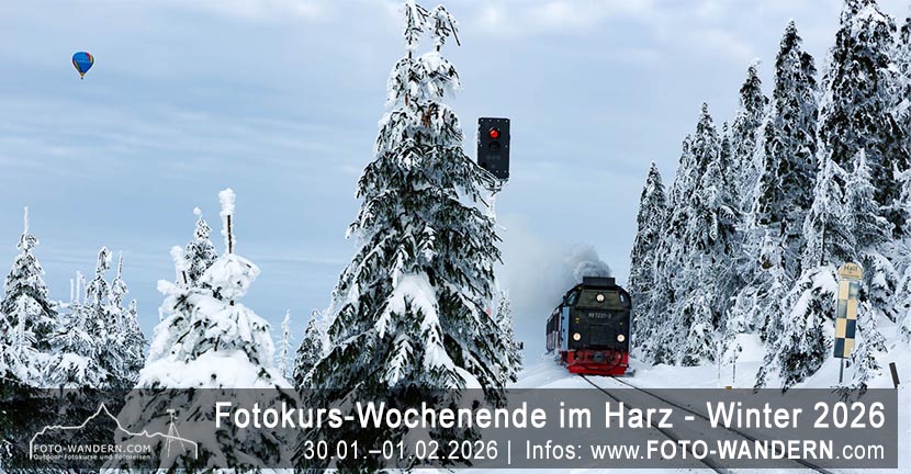 Fotoreise Harz - Winter 2026 mit Foto-Wandern.com