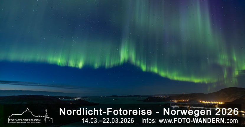 Nordlicht-Fotoreise Norwegen