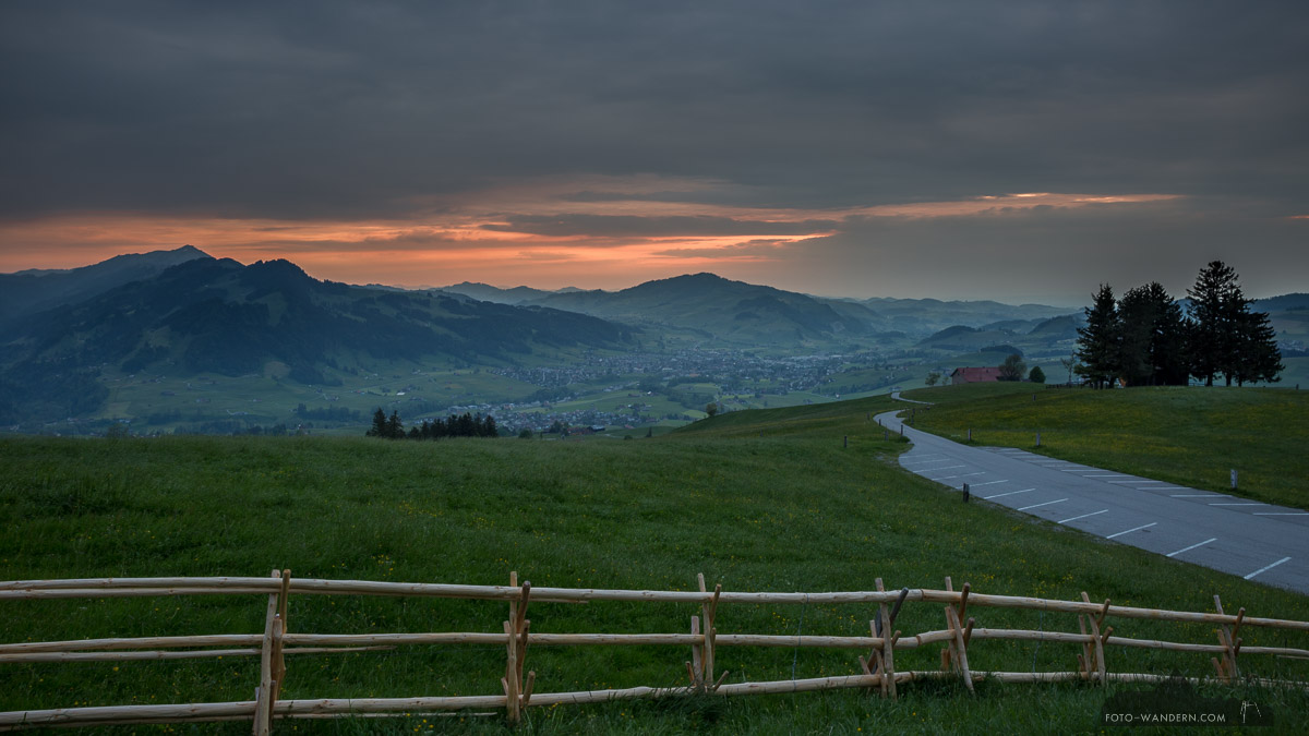 Sonnenuntergang in Appenzell © Andreas Levi