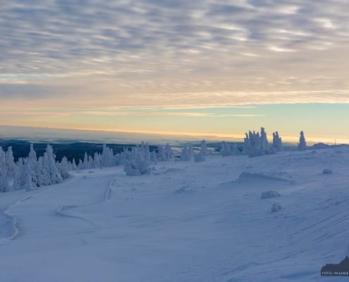Landschaftsfotografie - Winter auf dem Brocken im Harz