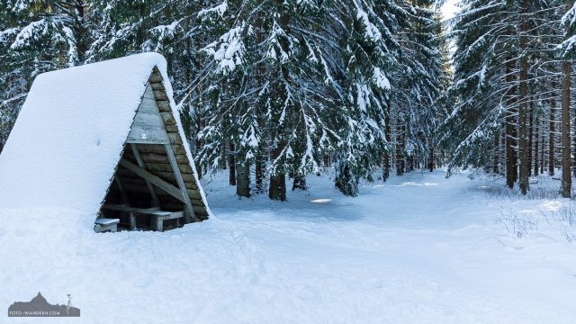 Winterwanderung Spielbachtal bei Königshütte im Harz
