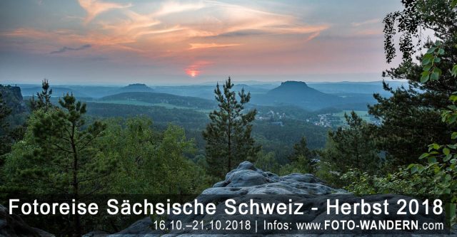Fotoreise Sächsische Schweiz - Herbst 2018