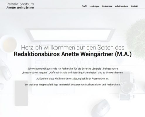 Redaktionsbüro Anette Weingärtner