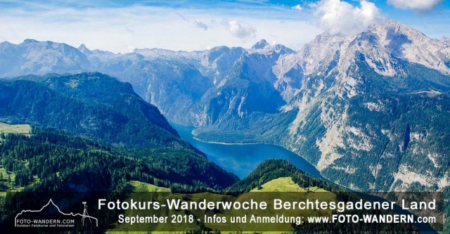 Fotokurs Wanderwoche Berchtesgadener Land September 2019