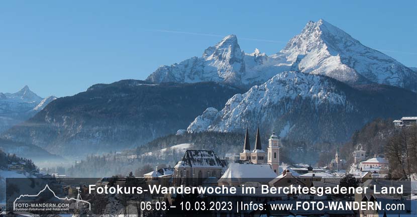 Fotokurs-Winter-Wanderwoche im Berchtesgadener Land