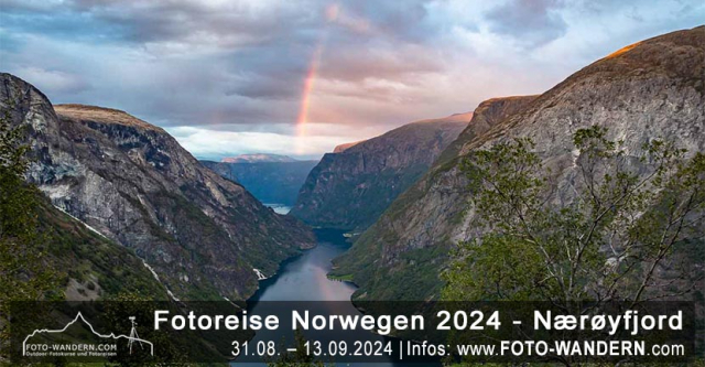 Fotoreise Norwegen 2024 - Fjordlandschaften